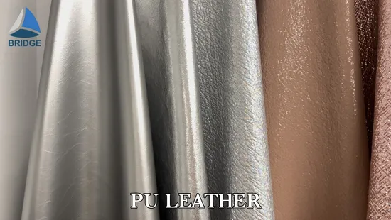 Nouvelle arrivée Rexine Leather Manufacture cuir PU craquelé métallique cuir PU synthétique pour sac chaussure