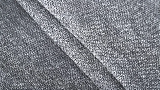 Tissu d'ameublement coloré en lin pour canapé