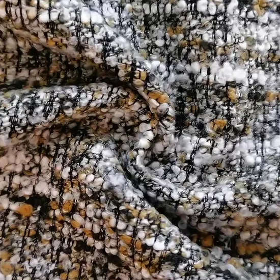 Tissu mélangé en polyester de bonne qualité pour meubles de salon, canapé